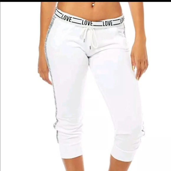 Black Cropped Fitted Slim Jogger Pants - Picture 4 of 4